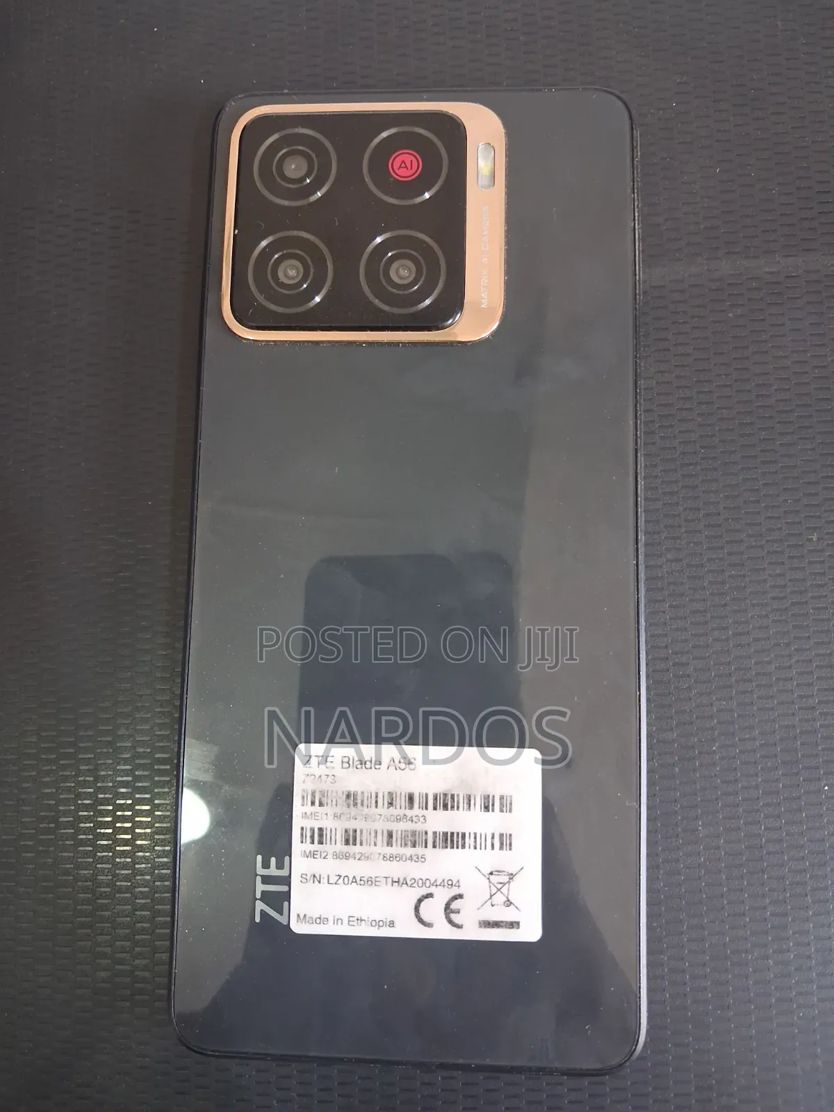 New ZTE Blade A56 128 GB Black