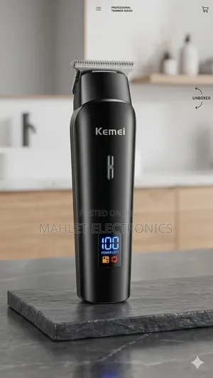 ቶንዶስ Kemei ሪቻርጀብል የፀጉርና የፂም መከርከሚያ (Hair Trimmer) — ኦሪጅናል