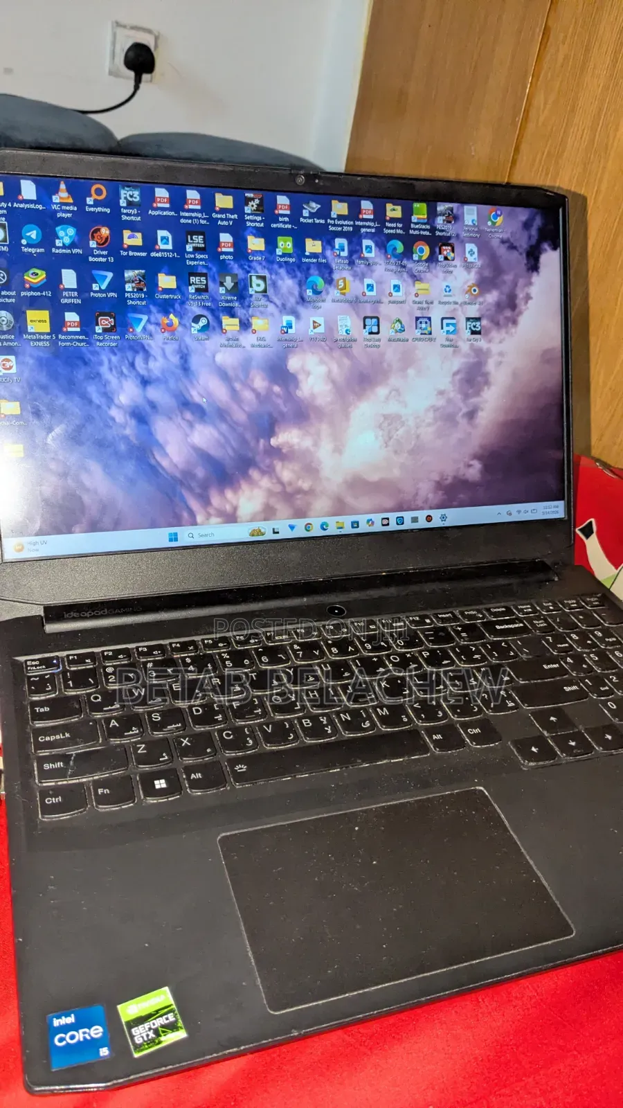 Laptop Lenovo Ideapad Gaming 3 8GB Intel Core i5 SSD 512GB