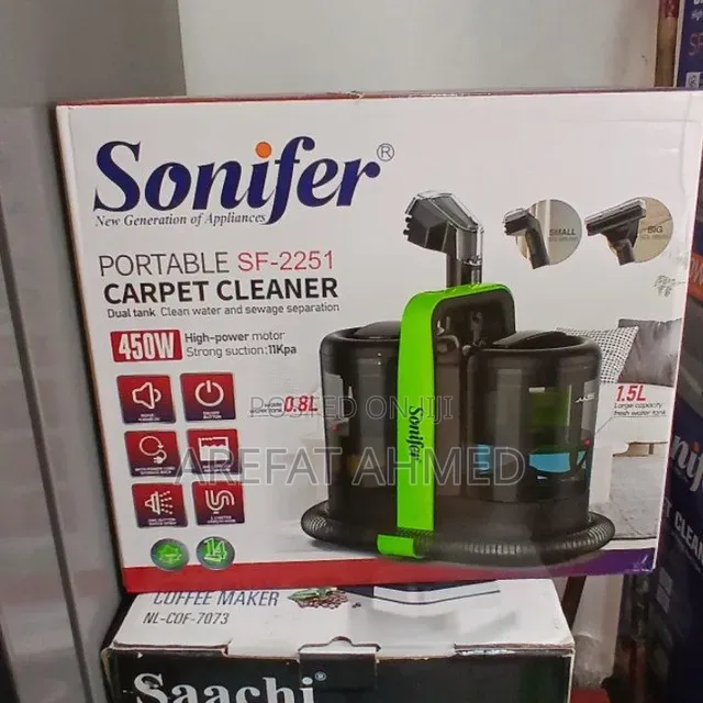 Sonifer Portable Carpet Vaccum Cleaner