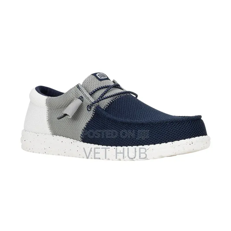 Original From Usa Men Shoes Hey Dude Wally Tri Varsity Mesh Shoes