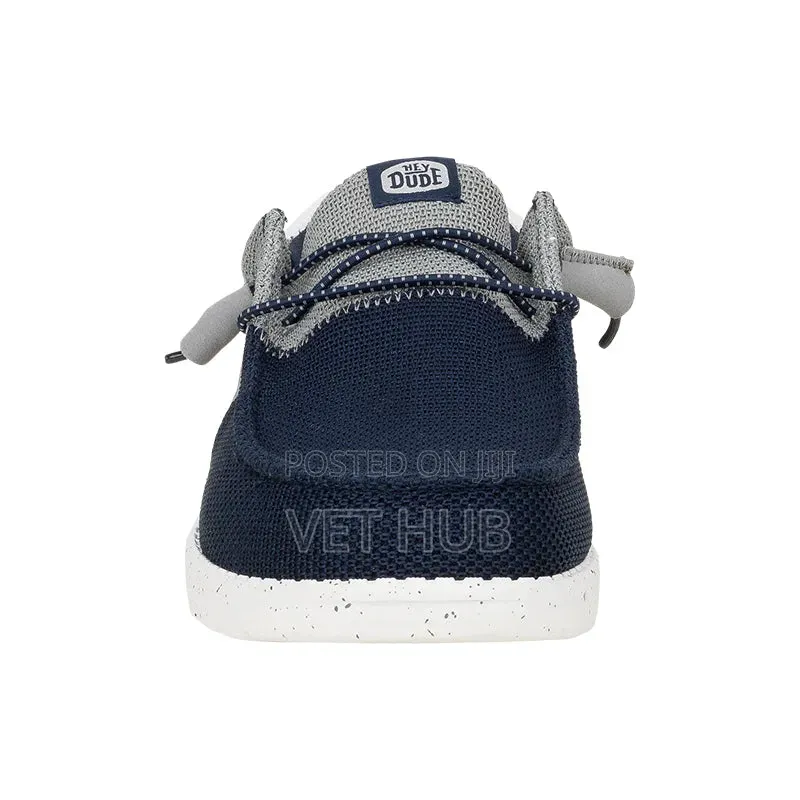 Original From Usa Men Shoes Hey Dude Wally Tri Varsity Mesh Shoes