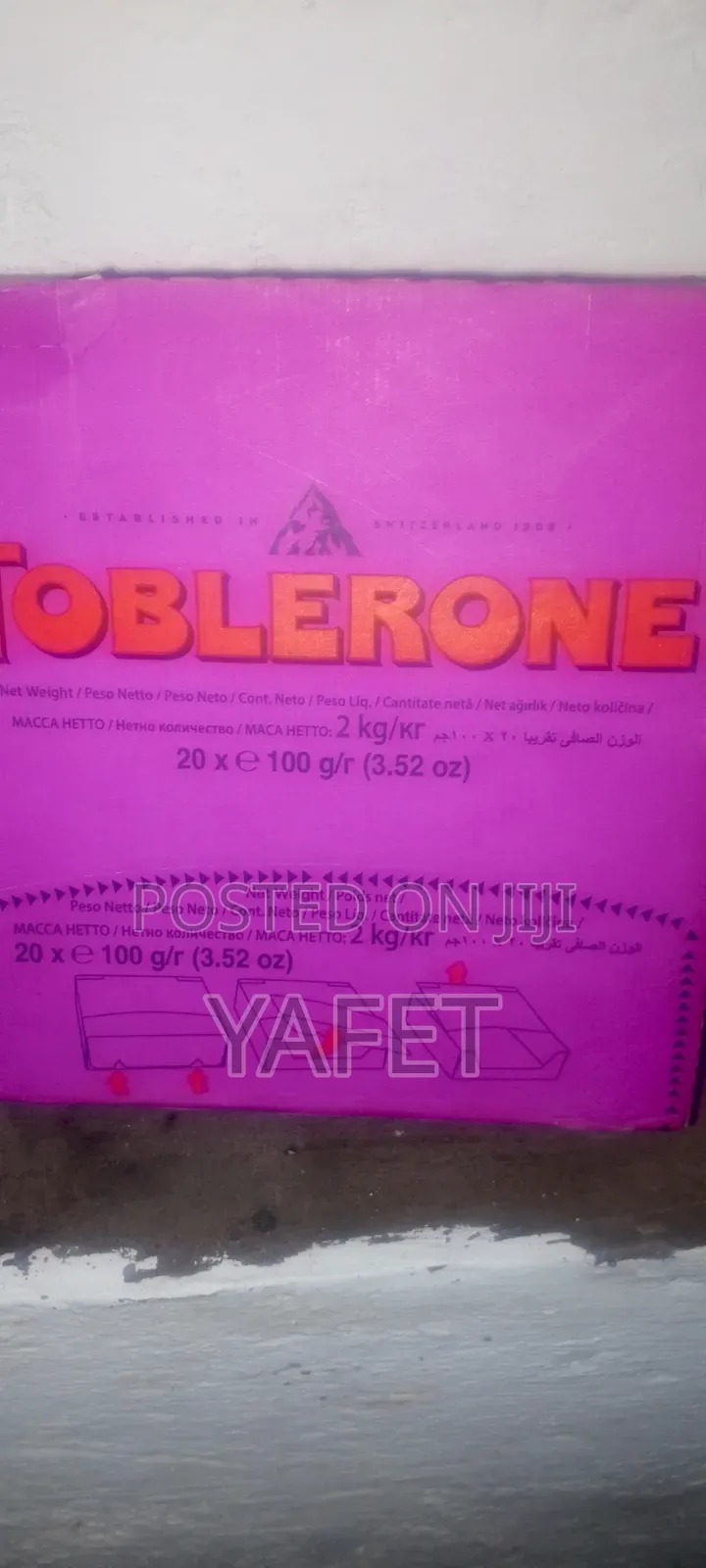 Tobler Chocolate