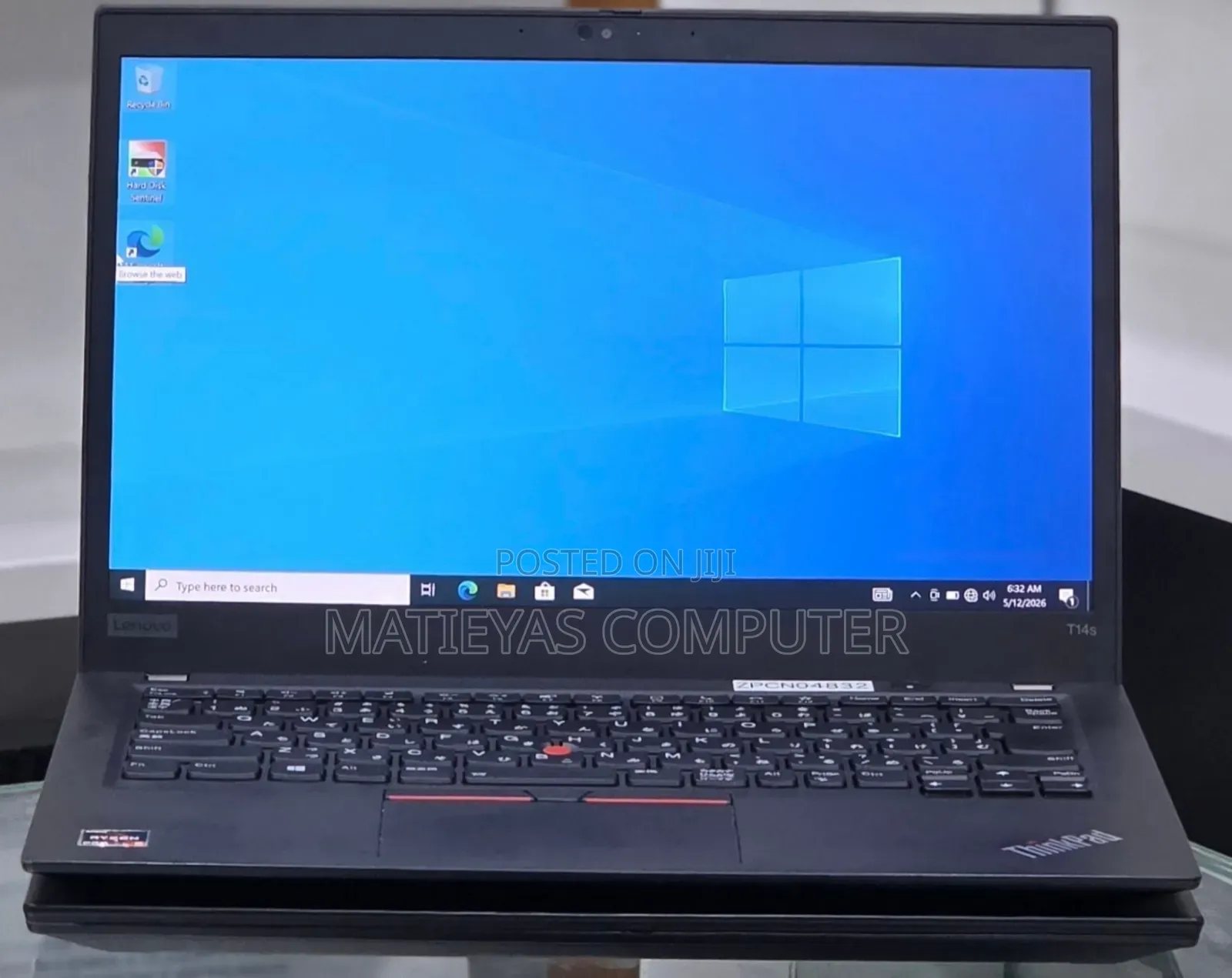 New Laptop Lenovo ThinkPad T14 16GB AMD Ryzen 5 SSD 512GB