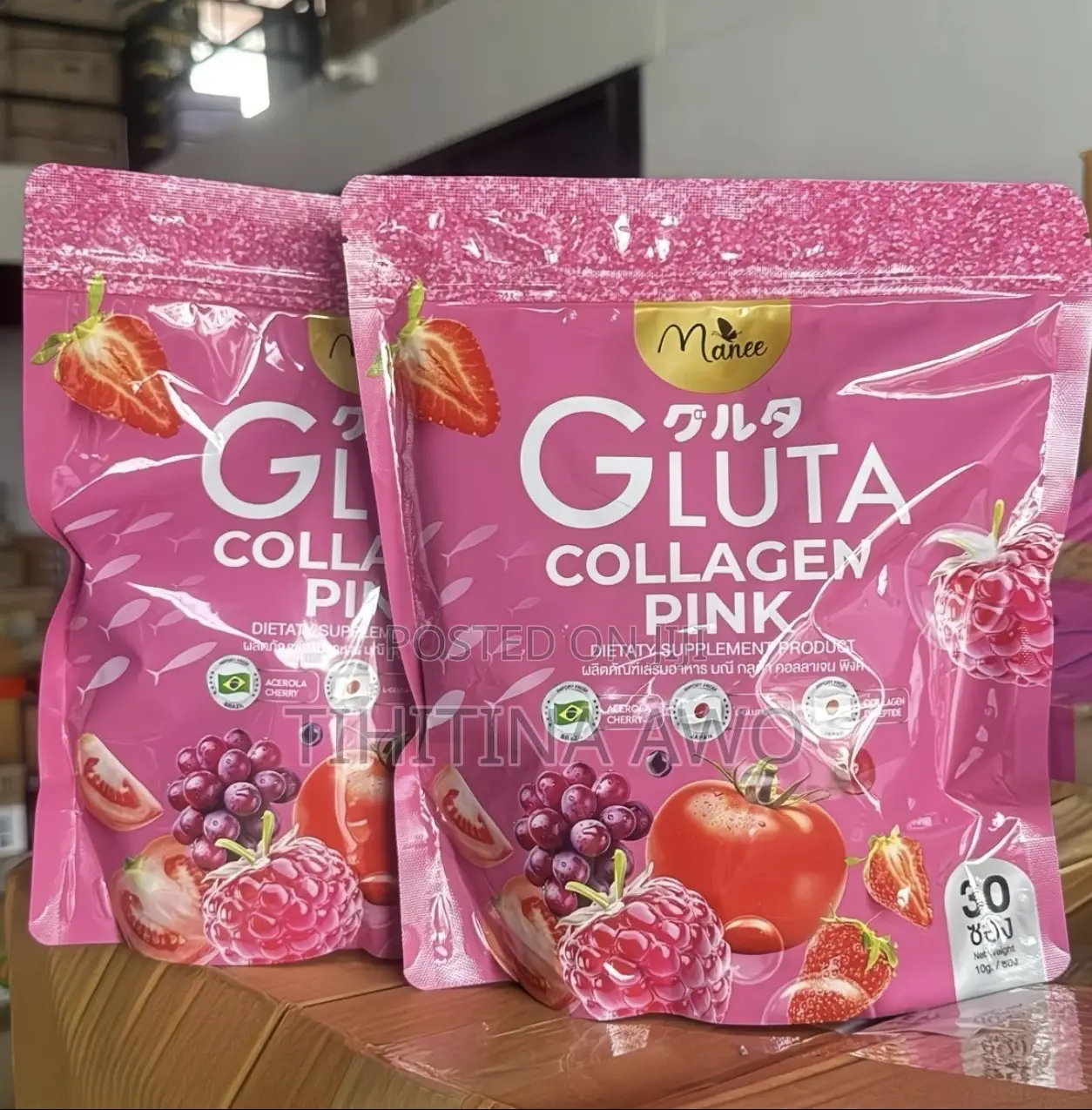 Gluta Collagen Pink
