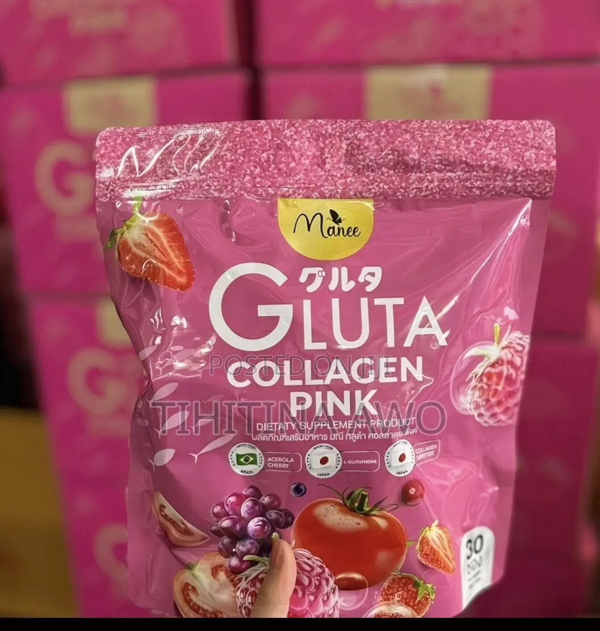 Gluta Collagen Pink