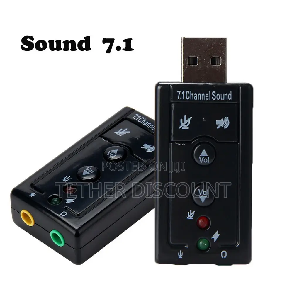 - Usb Virtual 7.1 Cgannel Sound Adapter