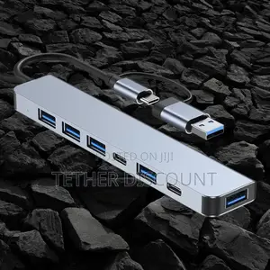 Multi-Function 7-in-1 Inteligence Extension Type- C