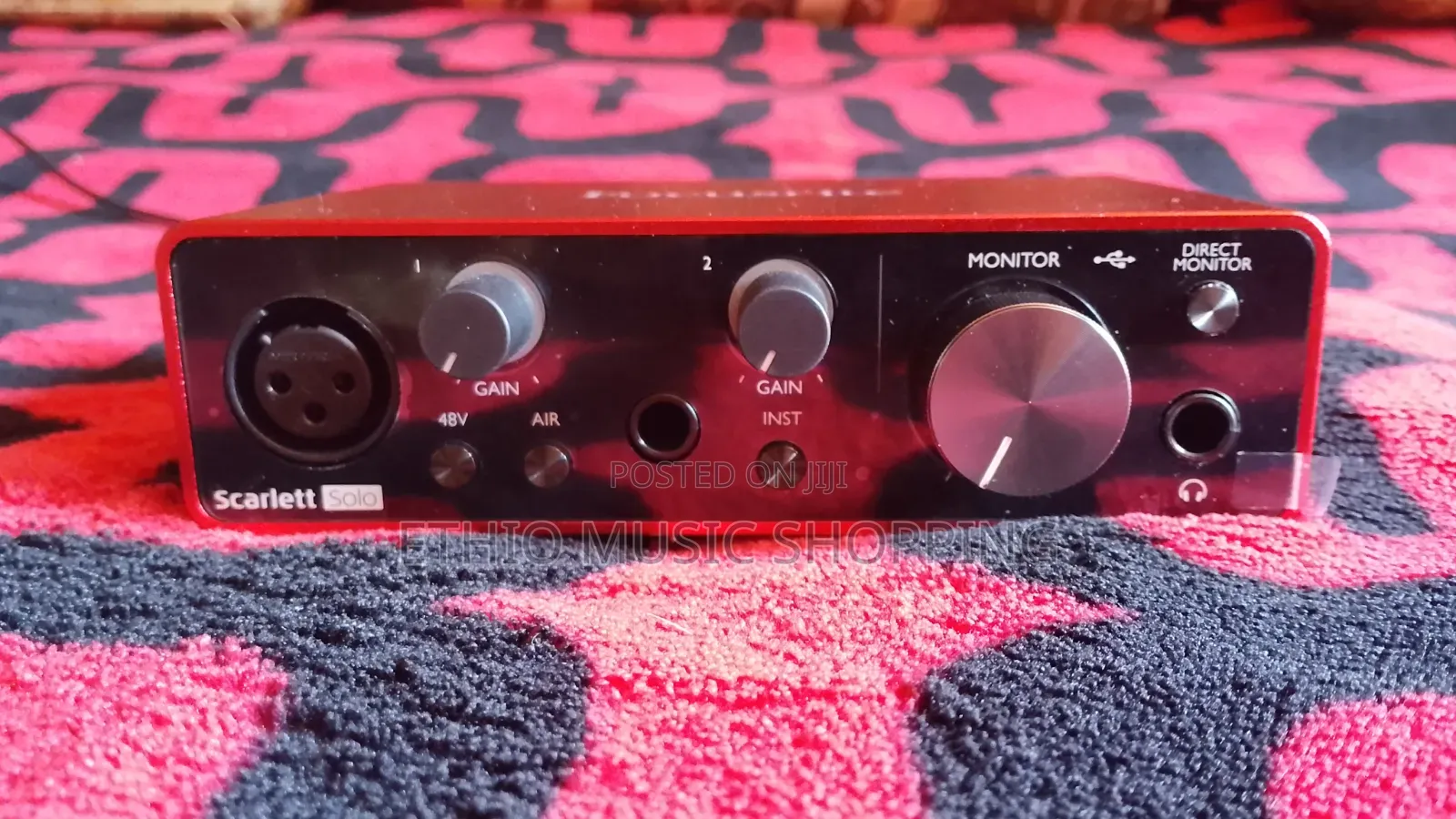 Focusrite Scarlett Solo (3rd Generation)