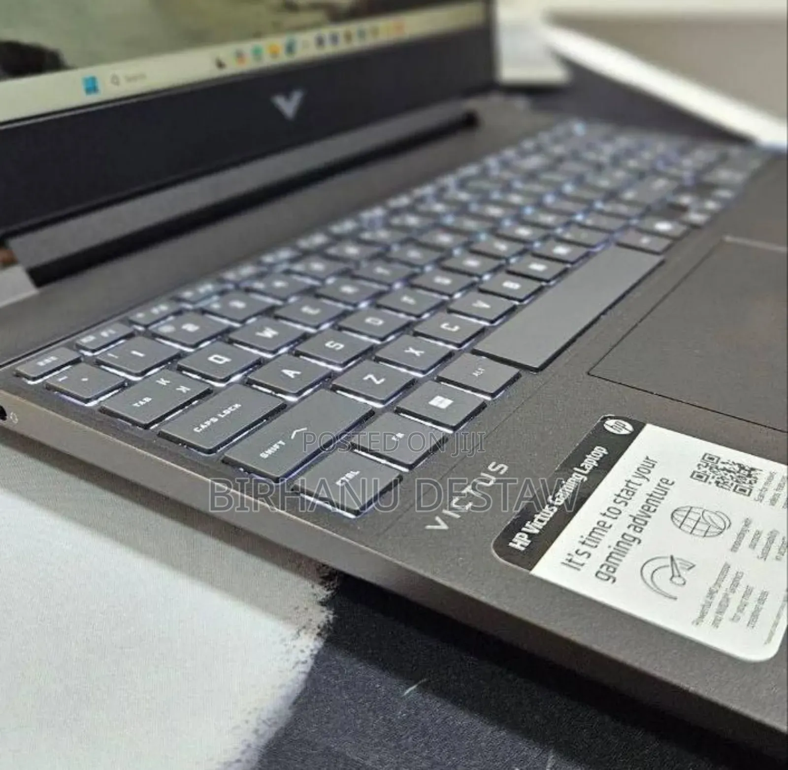 New Laptop HP Victus 15 16GB AMD Ryzen 7 SSD 512GB