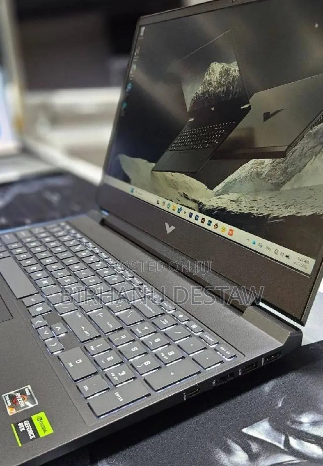 New Laptop HP Victus 15 16GB AMD Ryzen 7 SSD 512GB