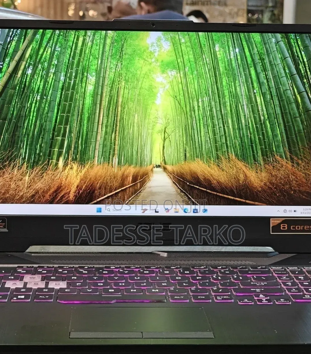 New Laptop Asus TUF Gaming A15 16GB AMD Ryzen 9 SSD 512GB