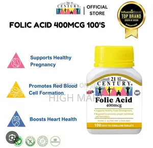 21st Century Folic Acid 400mcg