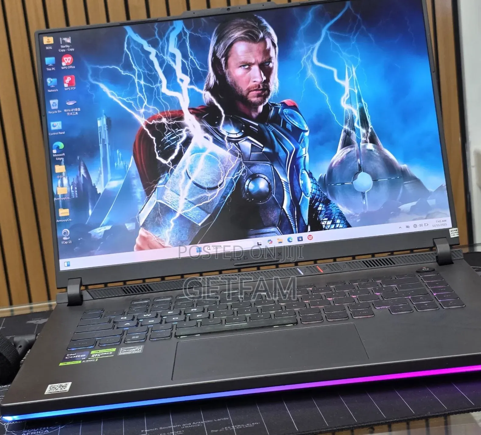 New Laptop Asus ROG Strix G15 16GB Intel Core i9 SSD 1T