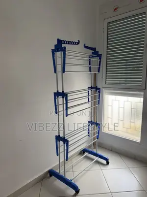 Large Capacity Portable Laundry Hanger – ሰፊ እና ተንቀሳቃሽ የልብስ መስቀያ