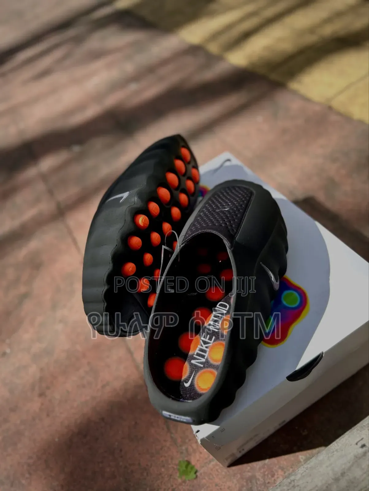 Nike Mind 001 'Black' Mule Men's Slide Shoes