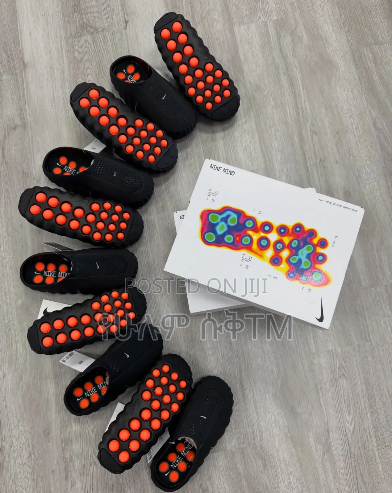 Nike Mind 001 'Black' Mule Men's Slide Shoes
