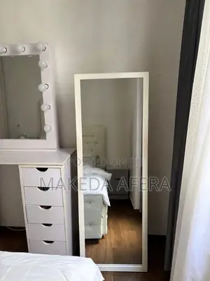 Modern White Mirror