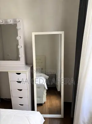 Modern White Mirror