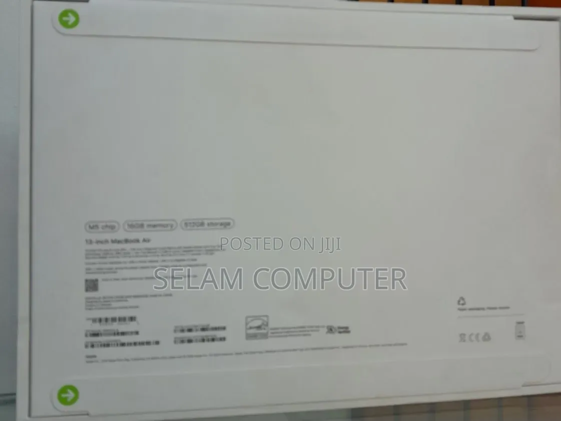 New Laptop Apple MacBook Air 2026 M5 13-inch 16GB Apple M5 SSD 512GB