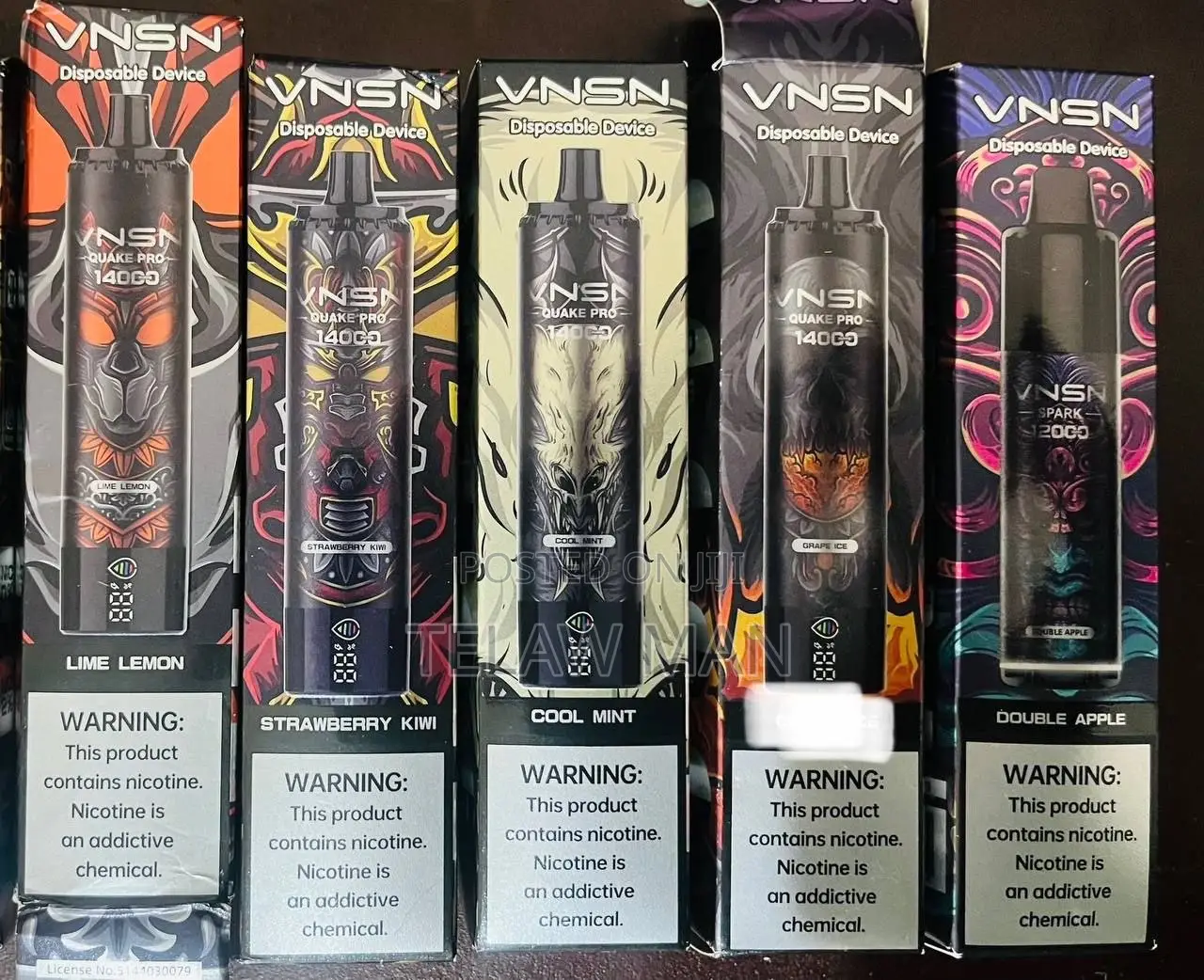 Vnsn 40,000 Puffes