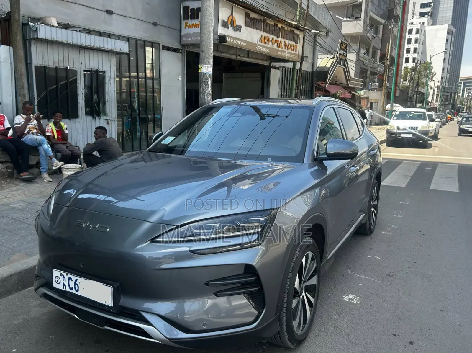 New BYD Song Plus 2024 Gray