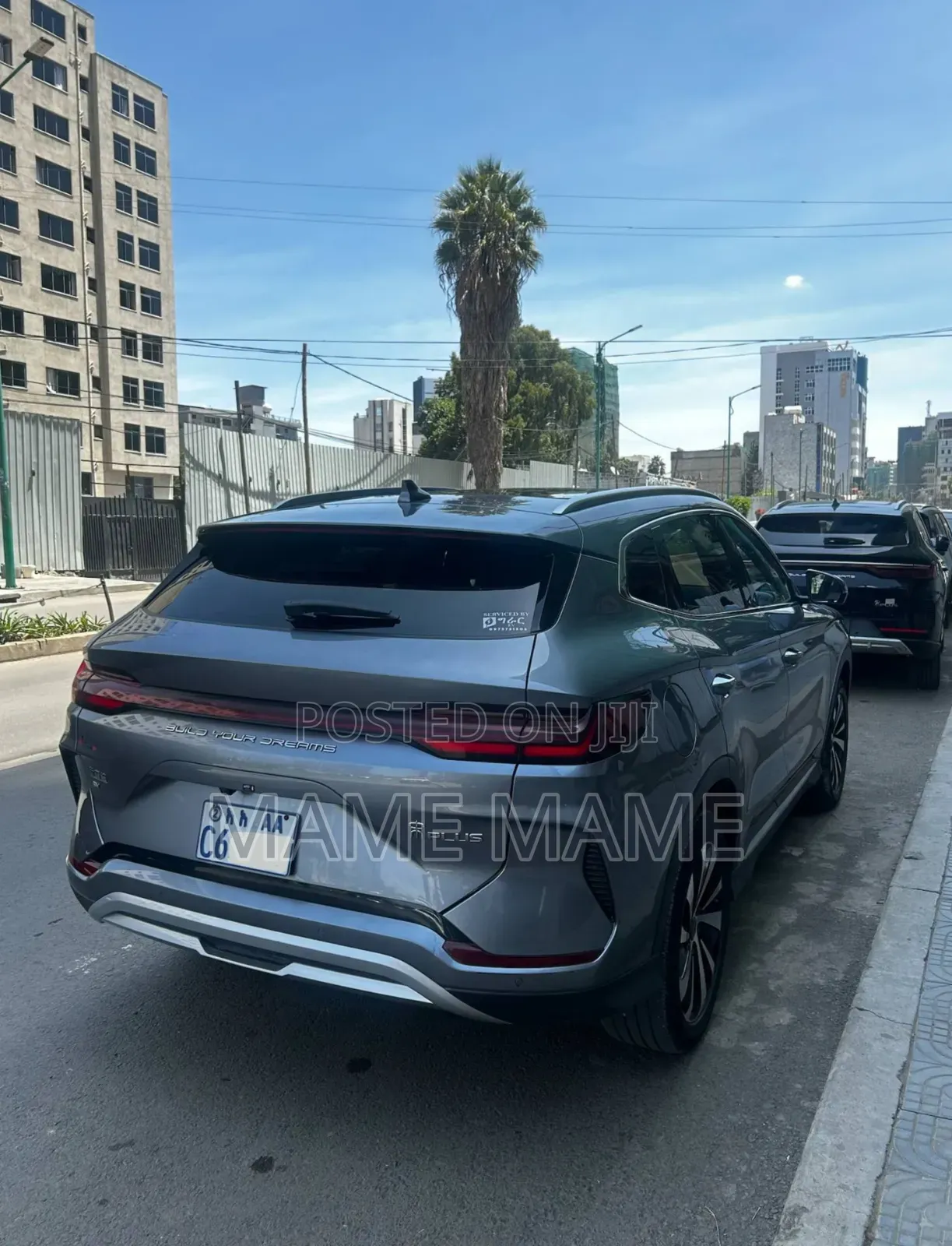 New BYD Song Plus 2024 Gray