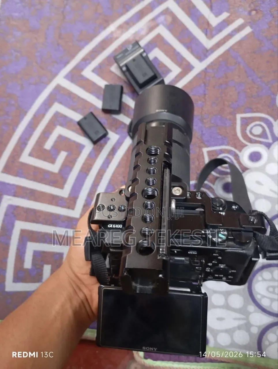 Sony Alpha 6100 16-50 Lens 55-210lens