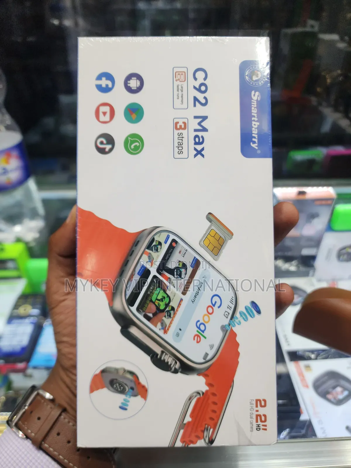 Smart Berry C92 Max Sim Card 4g Watch