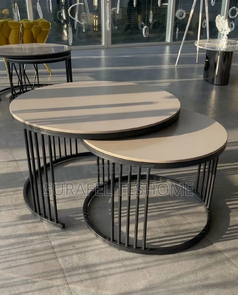 ተመራጭ ኮፊ ቴብል ለሽያጭ| በ2 እና 3 ቴብሎች | Coffee Tables for Sale | የኢፖክሲ ጠረጴዛ