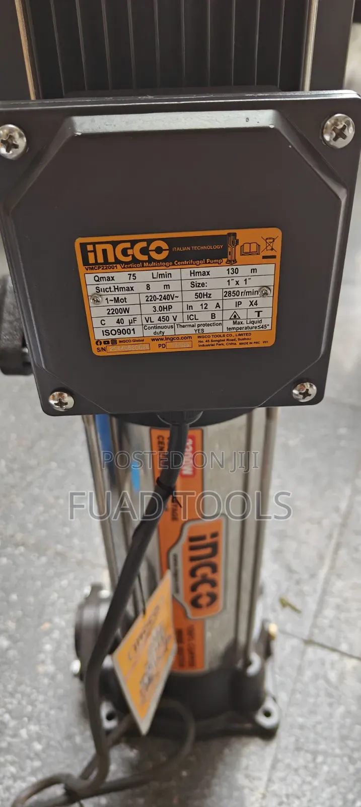 Ingco Water Pump Laviyajo