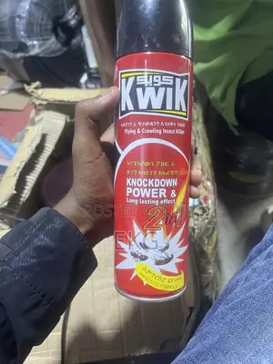 Kwik Flying Crawling Insect Killer.(Kwik የፀረተባይ ማጥፊያ - የበረሮ ማጥፊያ )