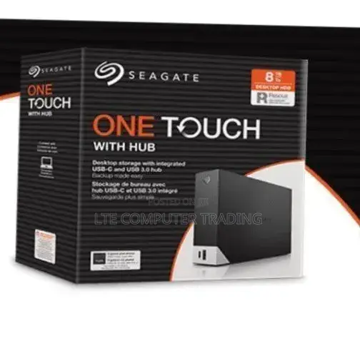 Seagate One-Touch External Hard Disk Drive