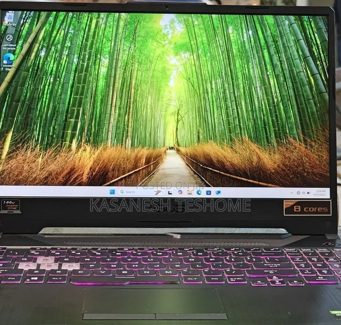 New Laptop Asus TUF Gaming A15 16GB Intel Core i7 SSD 512GB