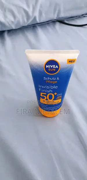 Nivea Sunscreen Invisible Finish, Imported From Germany
