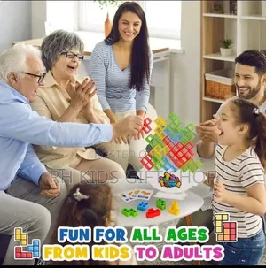 Tetra Tower Balancing Stacking Game