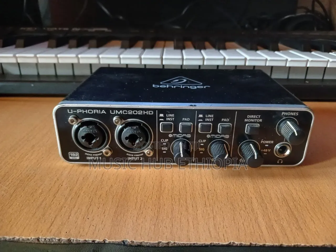 Behringer U-Phoria Umc202hd