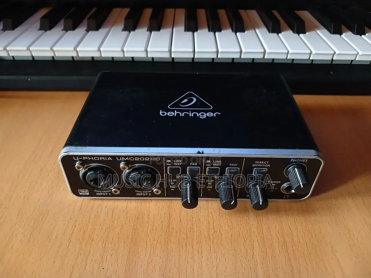 Behringer U-Phoria Umc202hd