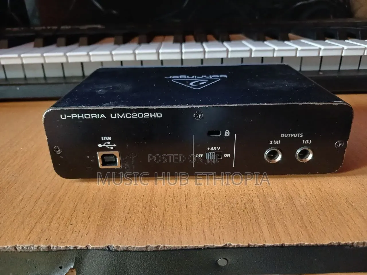 Behringer U-Phoria Umc202hd