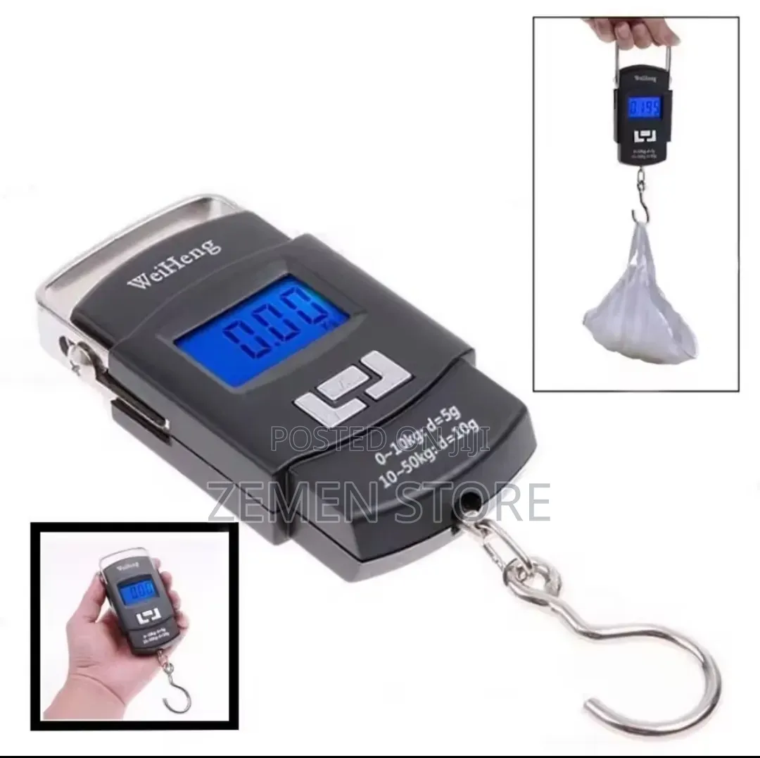 Portable Electronic Scale | 50kg Capacity | Strong Durable