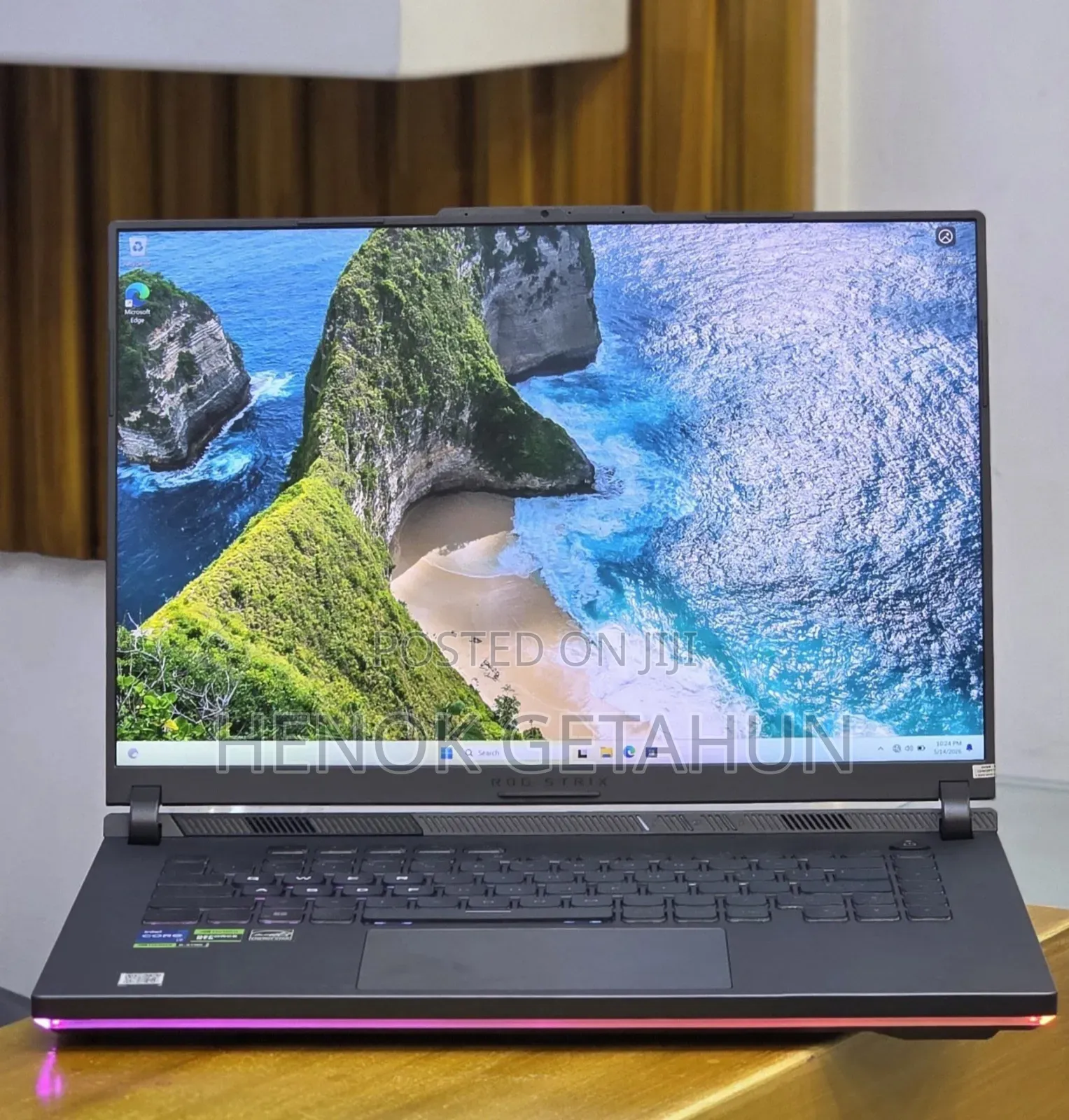 New Laptop Asus ROG Strix G16 G614 16GB Intel Core i7 SSD 1T
