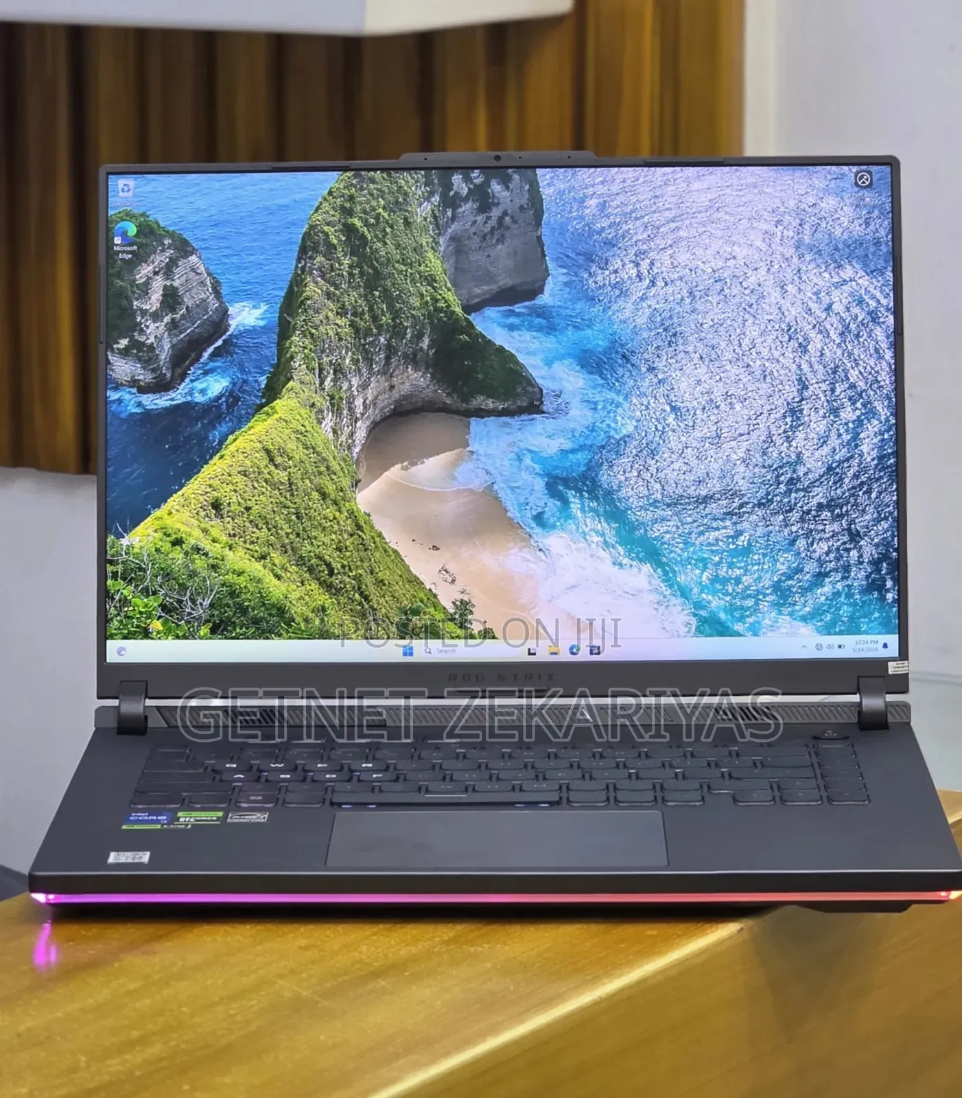 New Laptop Asus ROG Strix G16 G614 16GB Intel Core i7 SSD 1T
