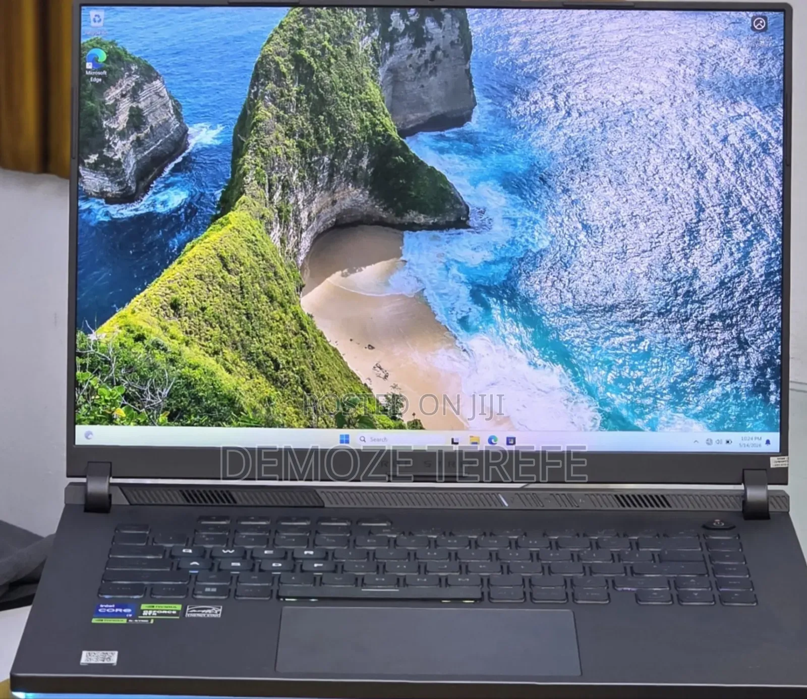 New Laptop Asus ROG Strix G16 G614 16GB Intel Core i7 SSD 1T