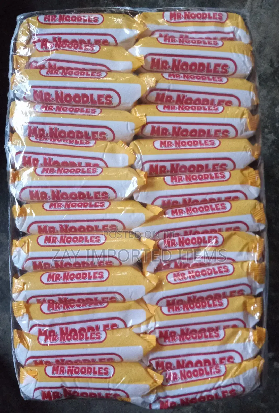 Mr. Noodles Chicken Flavour Flat Instant Noodle | Imported From Canada