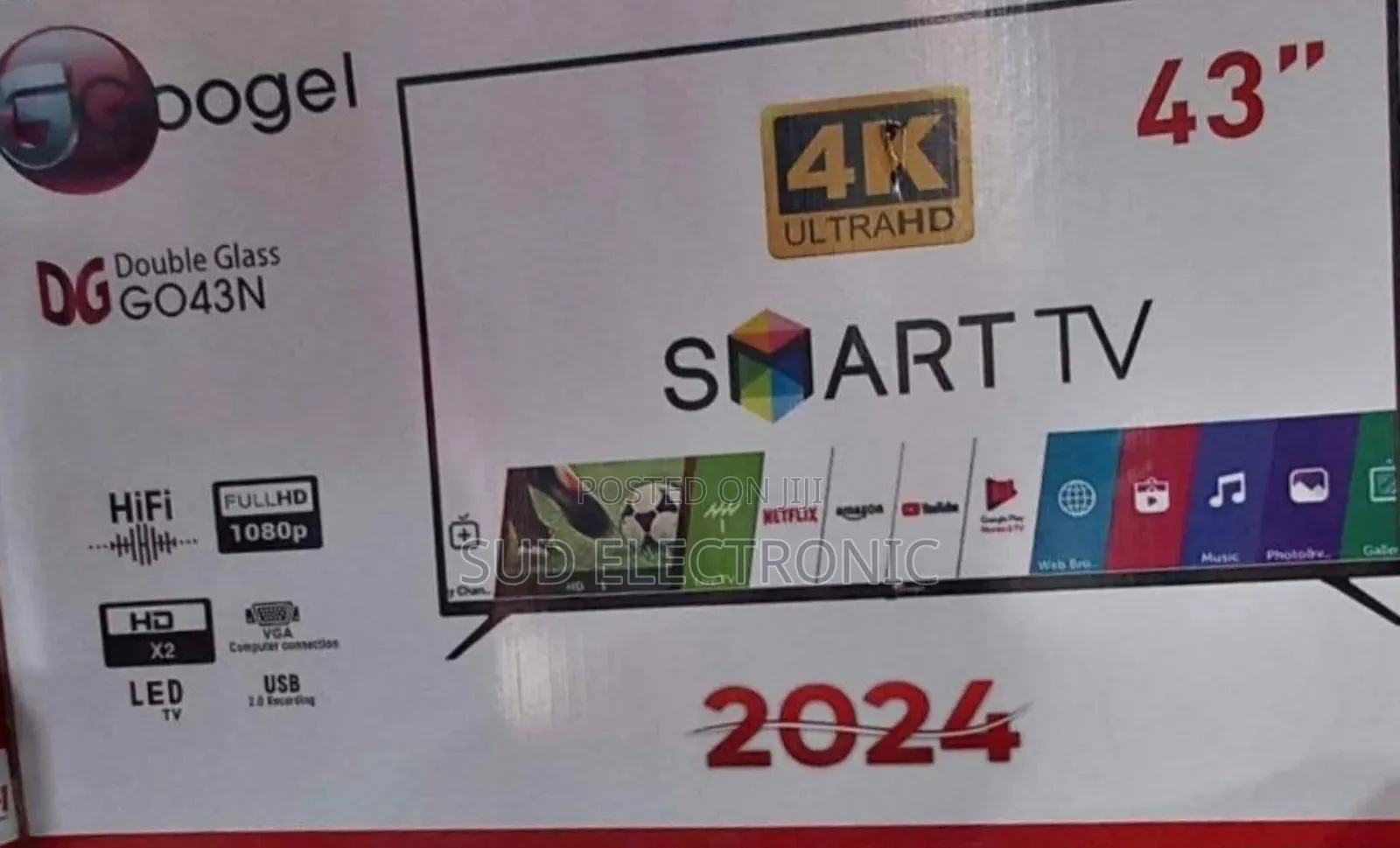 Google 43" New 2025 Smart Tv
