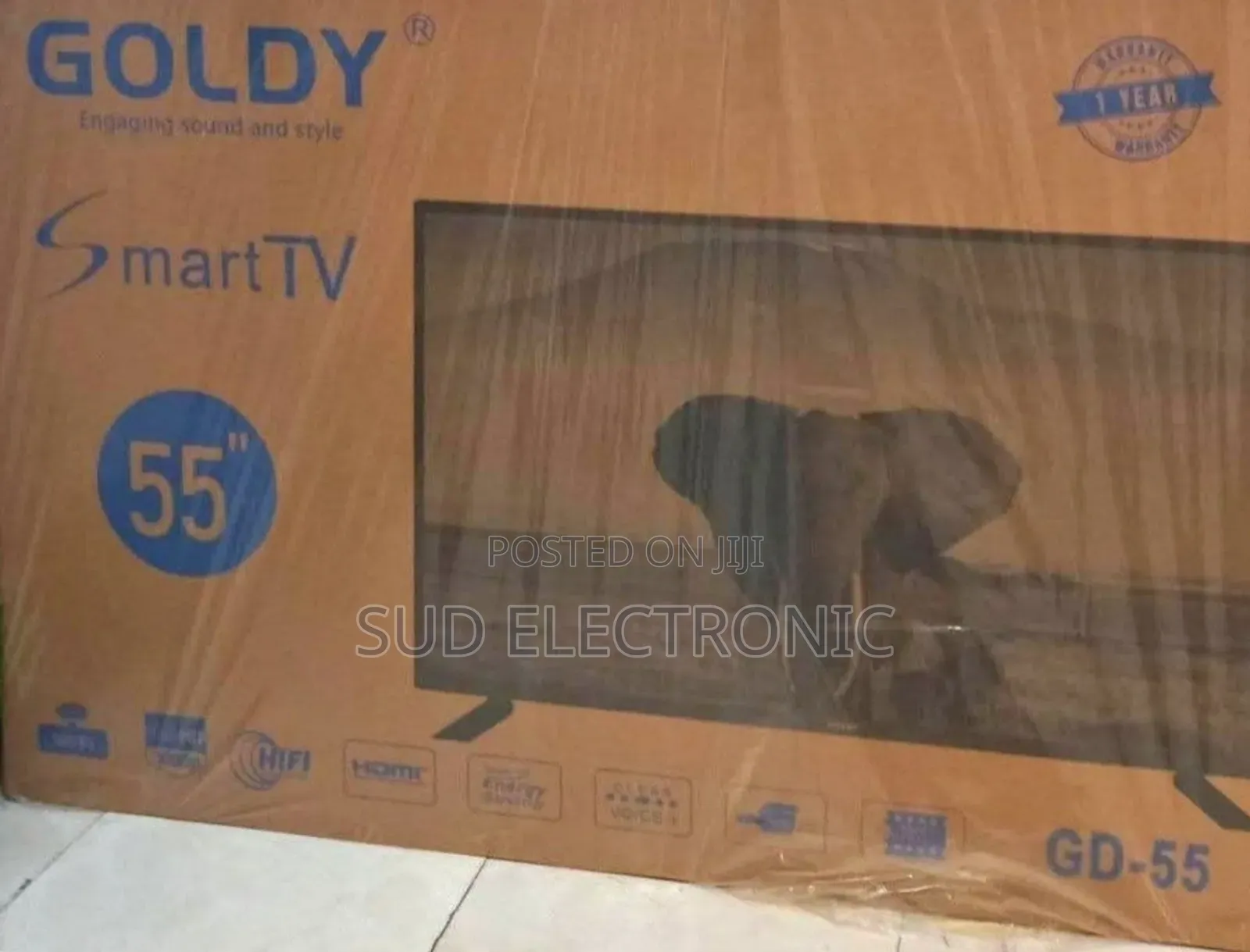 Goldy 55" New 2025 Smart Tv