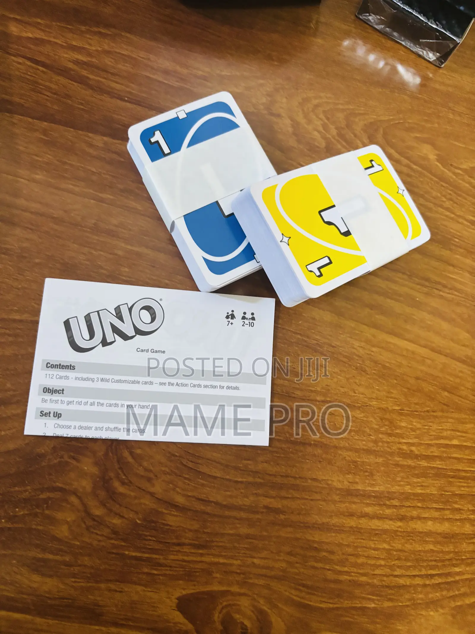 Uno Cards.