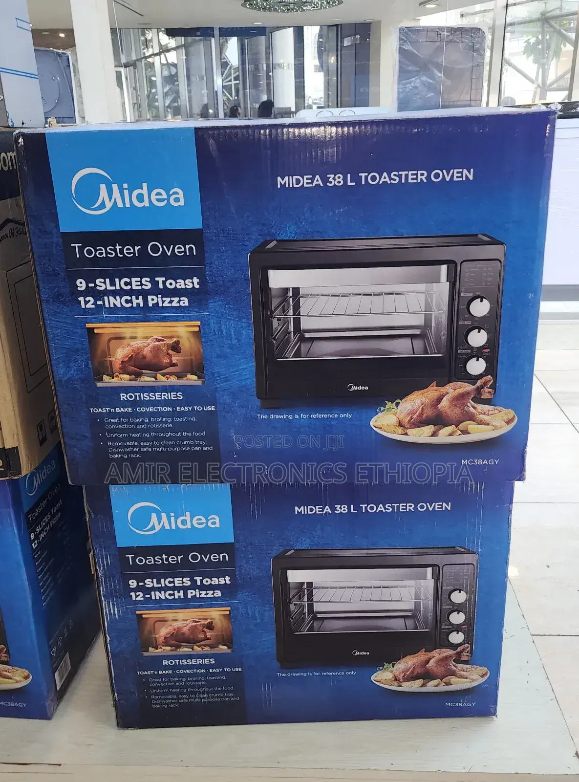 Midea 38l Toaster Oven, /Mini Oven38l\