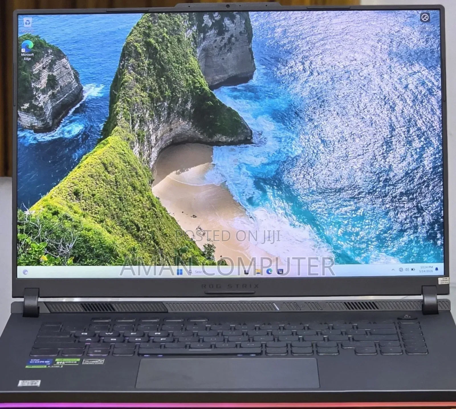 New Laptop Asus ROG Strix G16 G614 16GB Intel Core i7 SSD 1T
