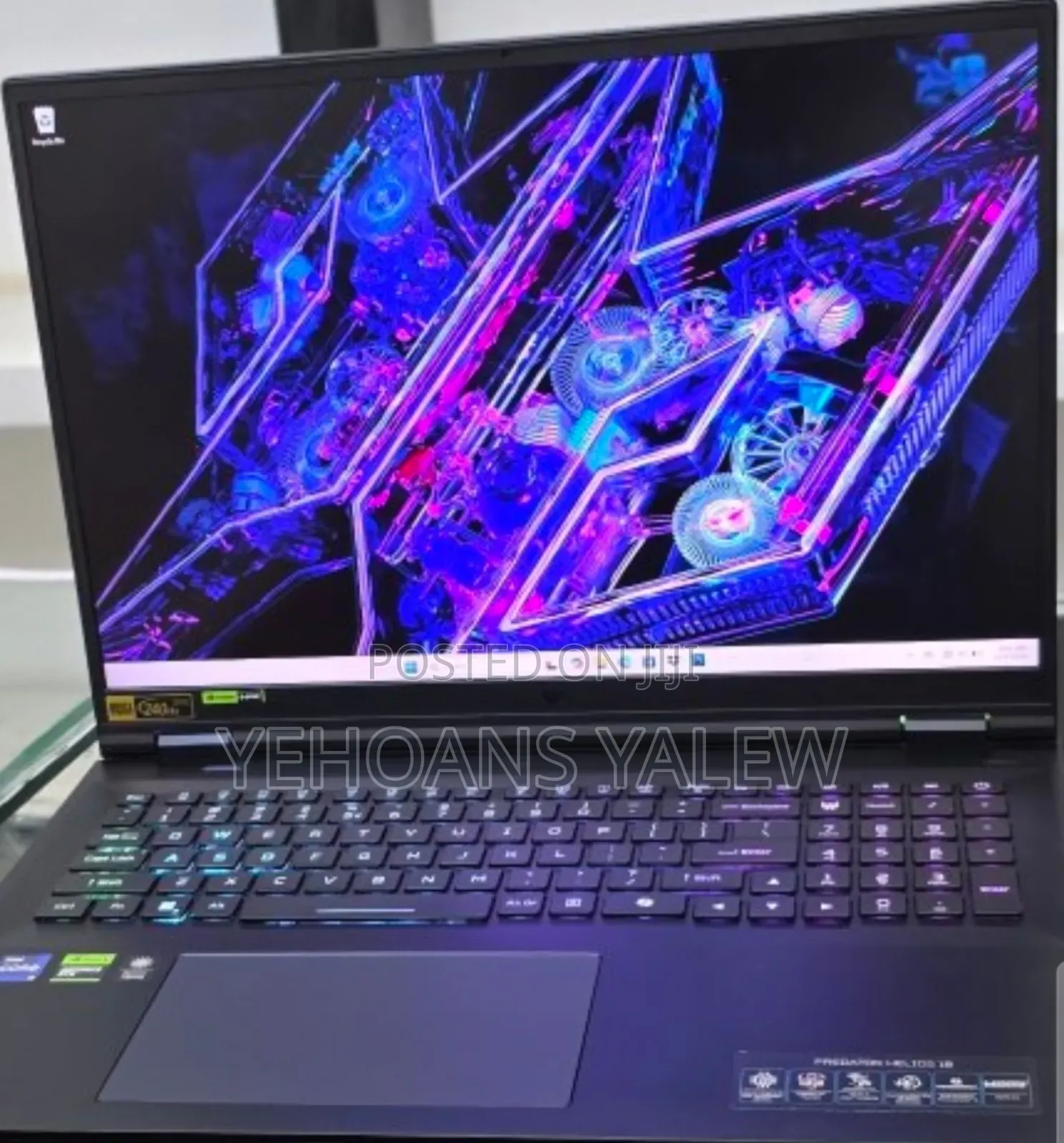 New Laptop Acer Predator Helios Neo 16 32GB Intel Core i9 SSD 1T